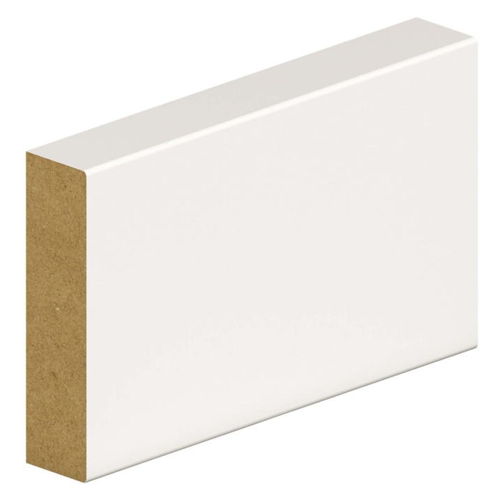 Primed MDF Skirting Square Edge 5.4m 18 x 94