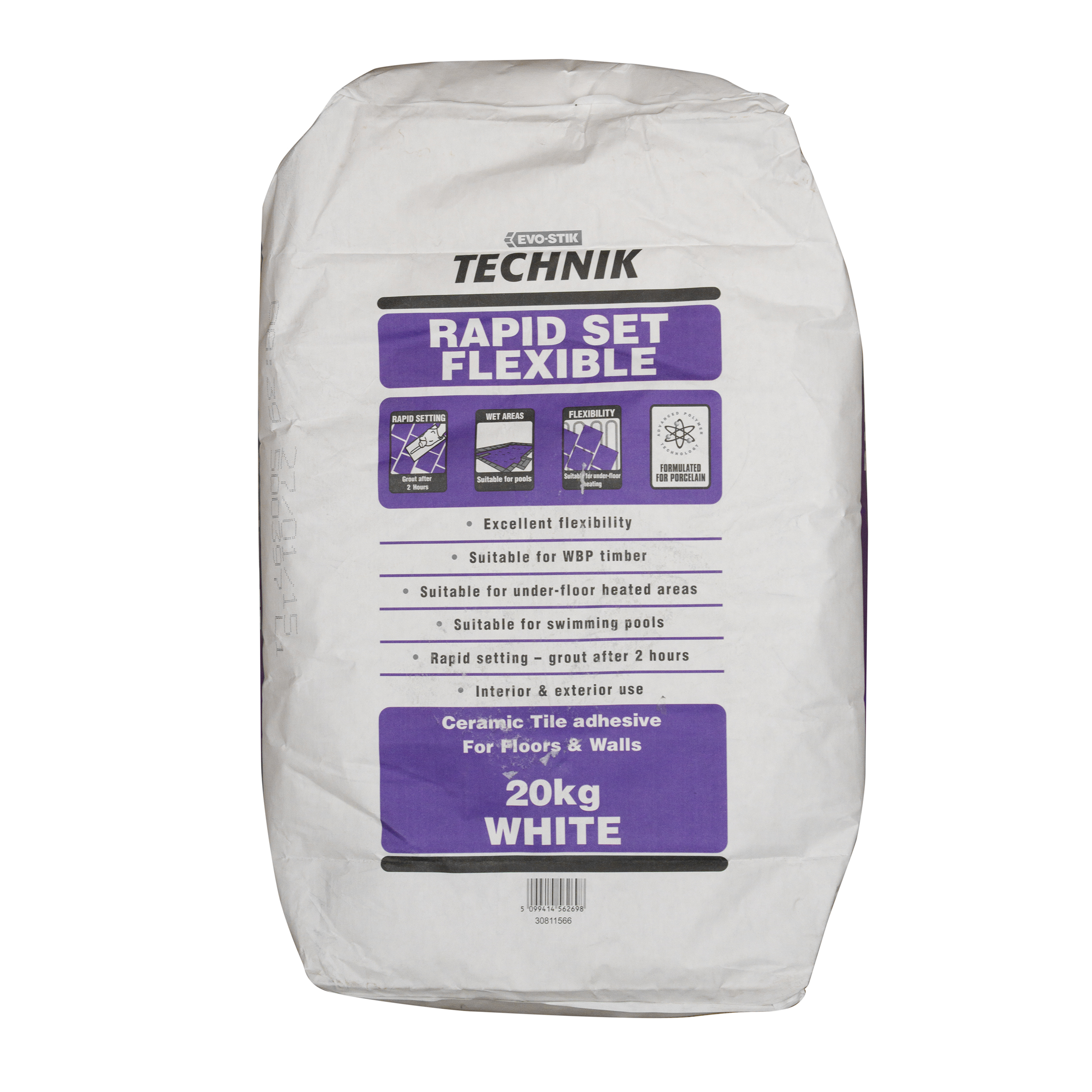 Evo-Stik Technik Rapid Set Flex 20kg White