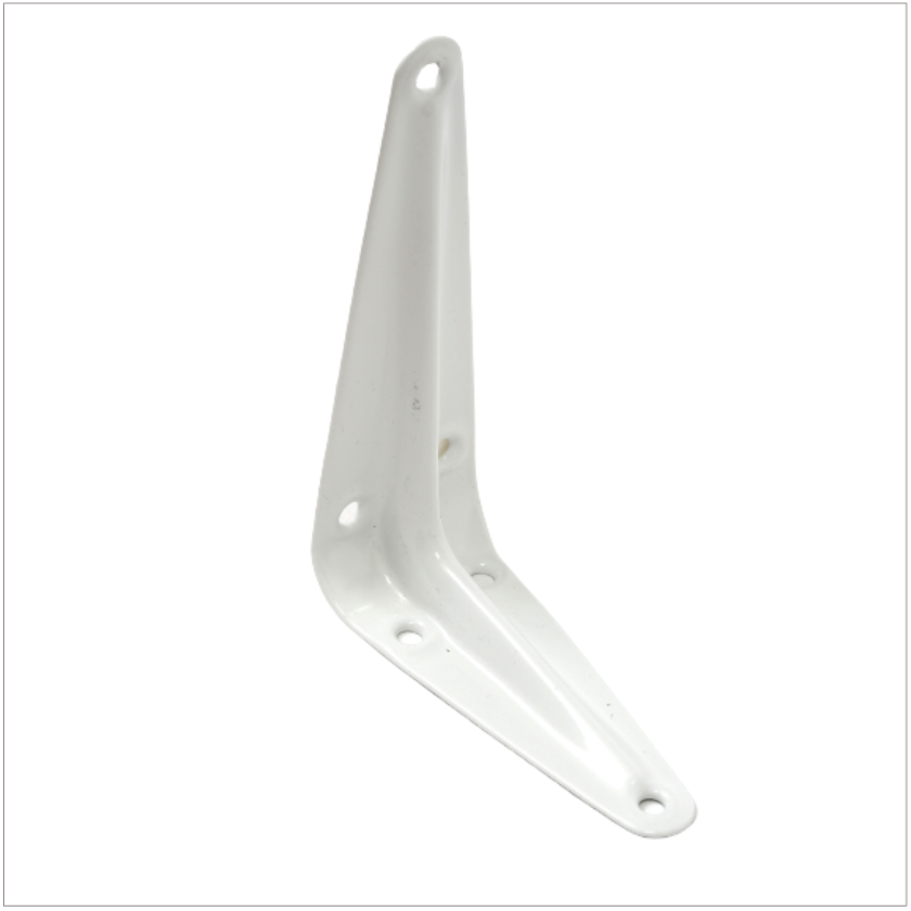 Shelf Bracket White 6" x 5"