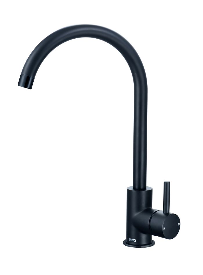 Indi Sink Mixer - Matte Black