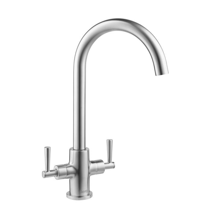 Nelson Sink Mixer Brushed Chrome