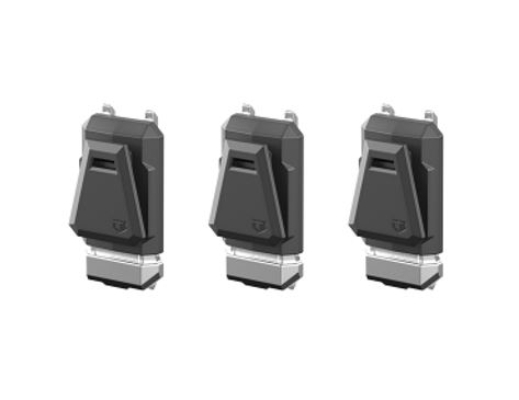 Toughbuilt 3pc Stacktech Hubs
