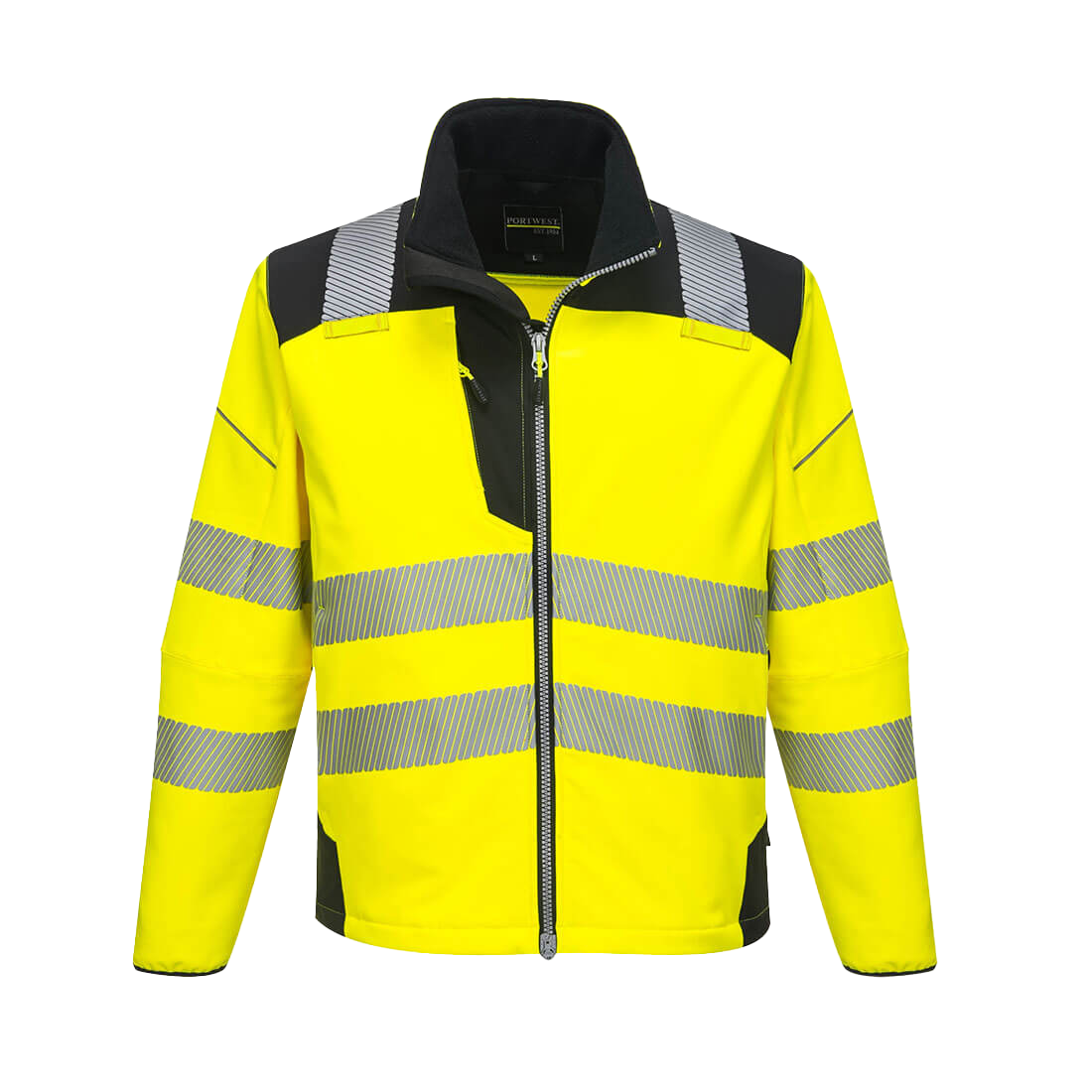 Portwest Hi Vis Jacket T402 Yellow Black M Pw