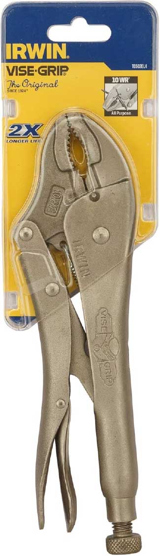 Visegrip Curved Jaw Wire Strip Locking Plier 10"