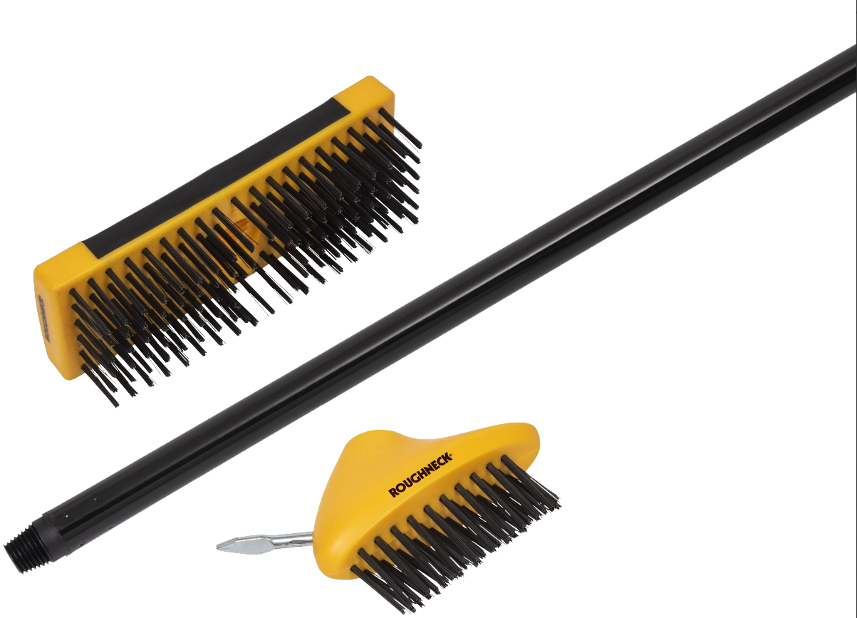 Roughneck Patio & Decking Brush Set 3 Piece