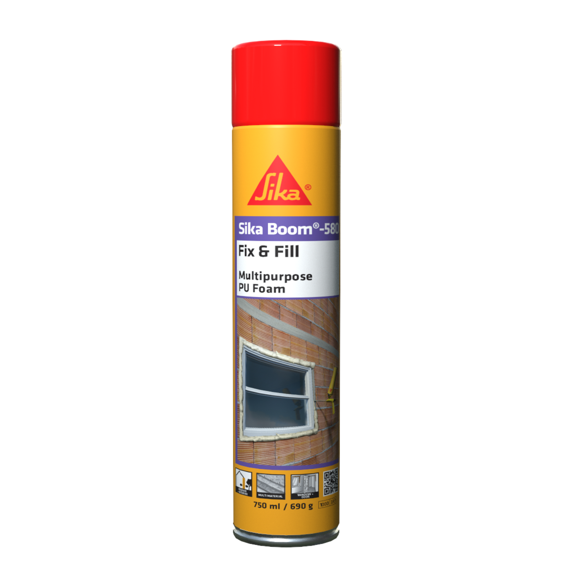 Sikaboom 580 Gun Grade Fix And Fill Foam 750ml