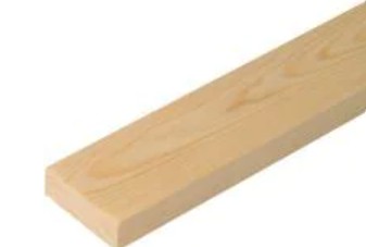 75 x 22 Rough White Deal