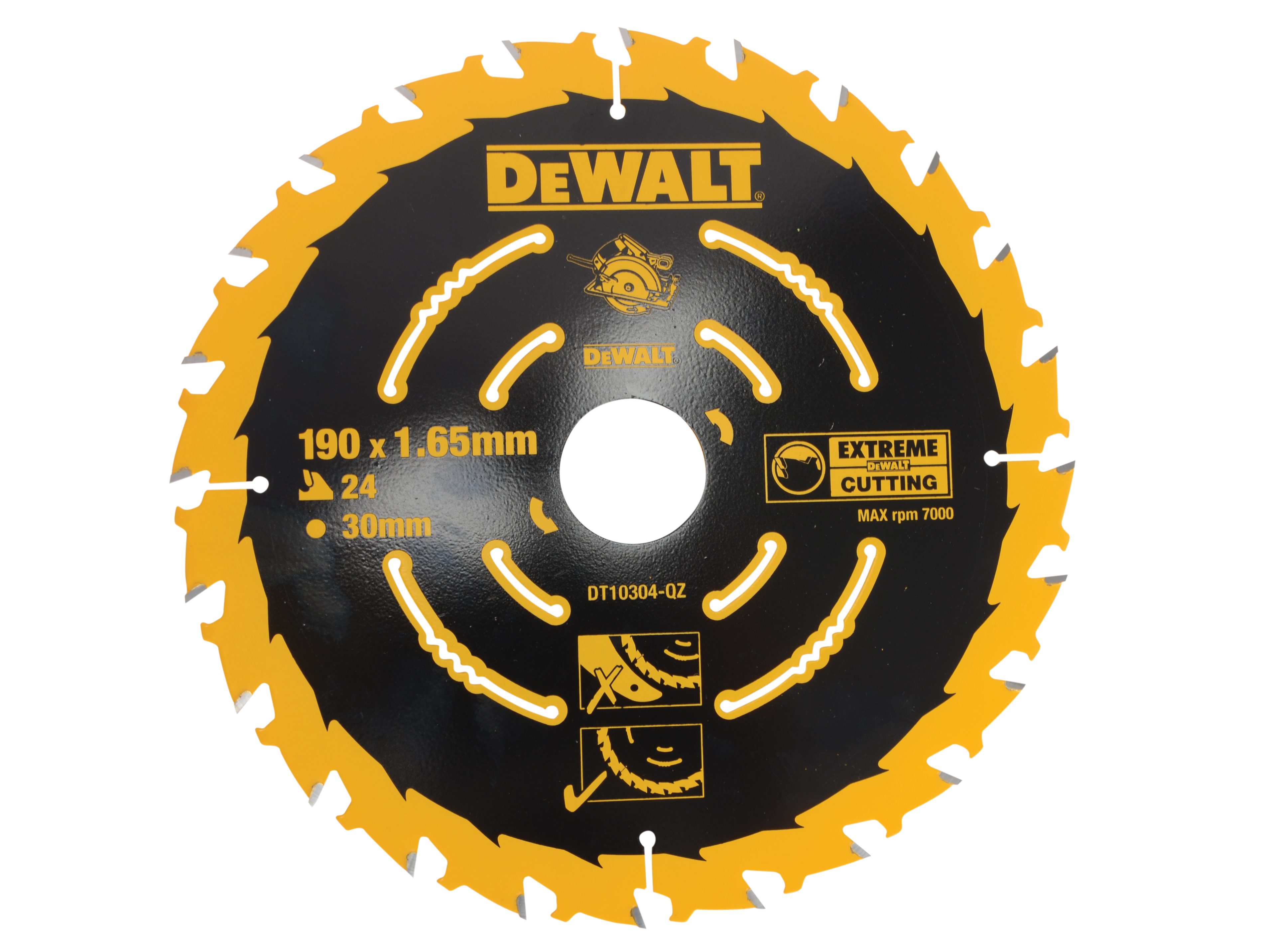 DeWalt Corded Extreme Framing Blade 190 x 30 x 24t