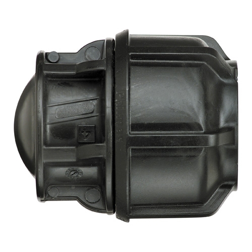 Philmac 1 1/4in Normal Gauge End Chrome Plated