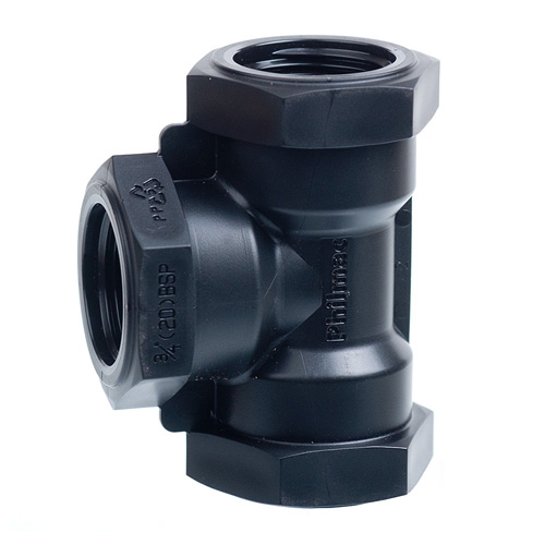 Philmac BSP Single Panel Threaded Fitting 1.1/4in Female Tee