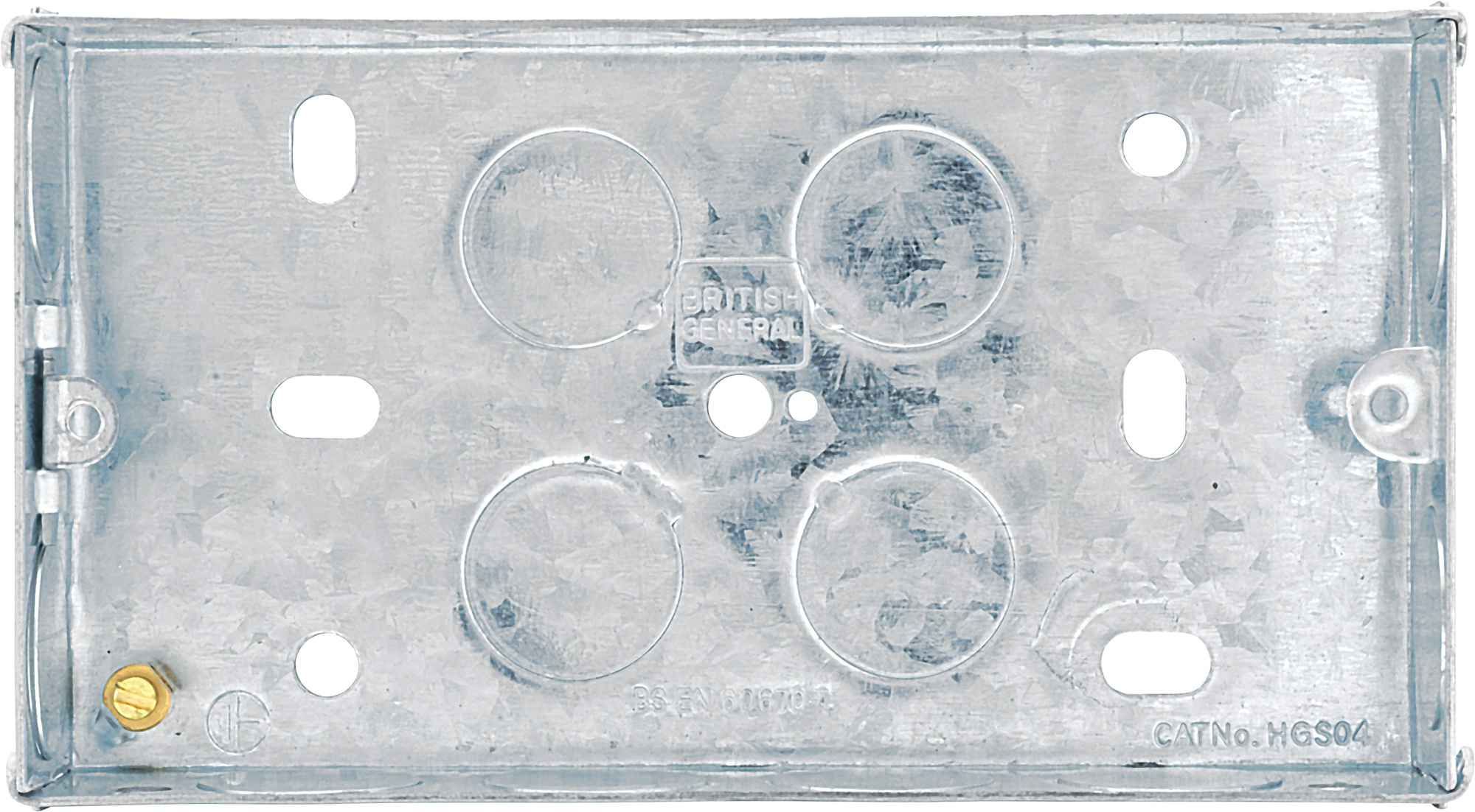 Steel Knock Out Box 2g 25mm