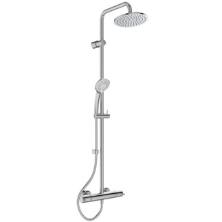 Ceratherm Freedom Dual Exposed Shower comes with Overhead And Rail Kit