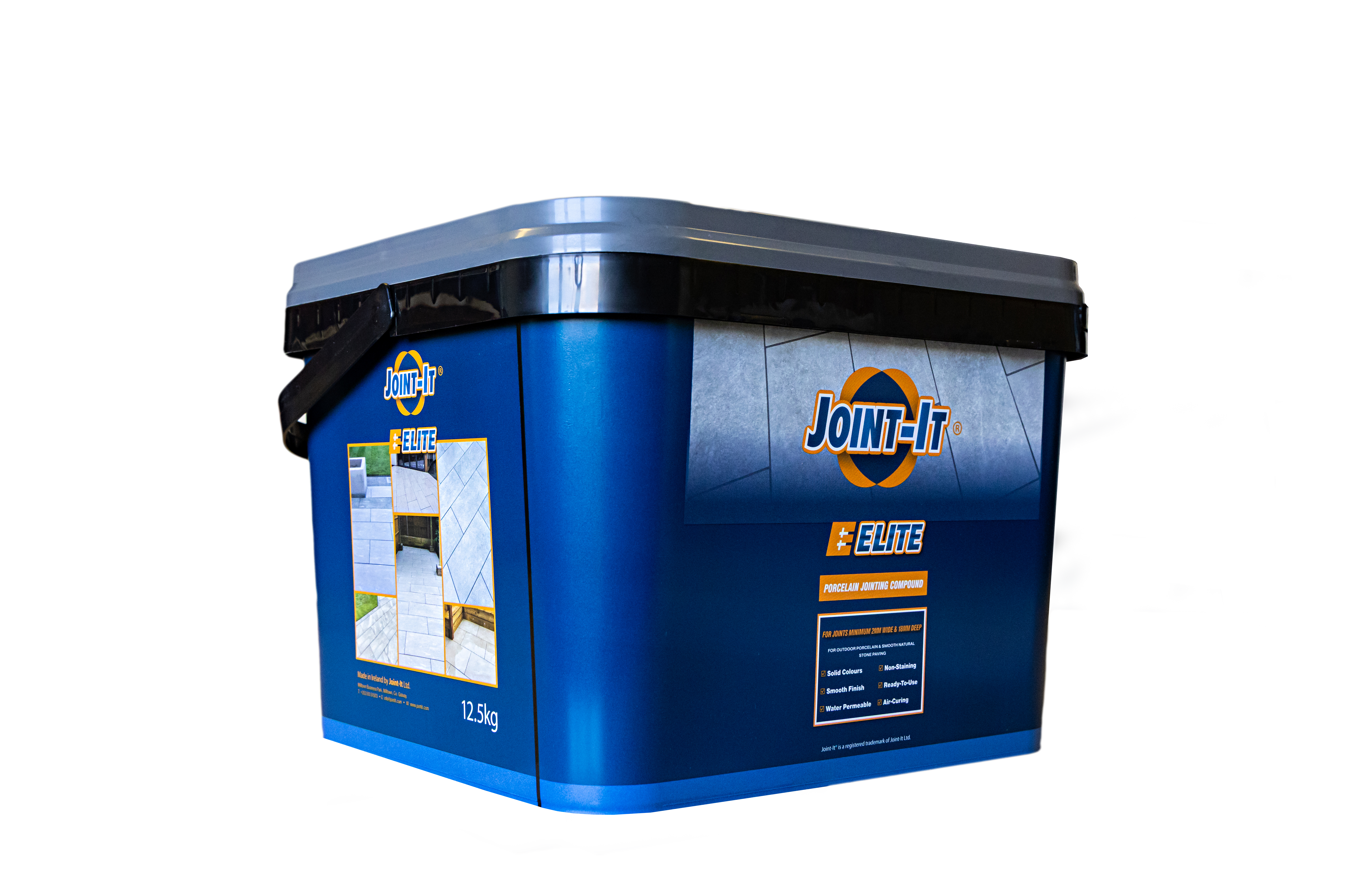 Joint-It Elite - Porcelain Grout - Graphite 12.5kg