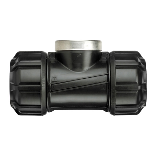 Philmac 3/4" x 3/4" Bsingle panel Normal Guage Tee