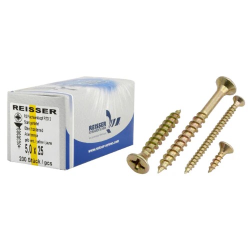 6mm x 150mm R2 Cutter Yellow W/Screws 100/box