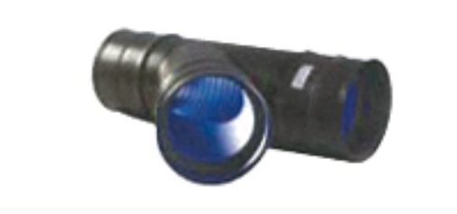 Ridgidrain Twinwall Equal Y Branch 225mm