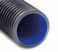 Ridgidrain Filter Pipe 225mm x 6m Full Perforation comes with Coupler