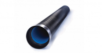 Ridgidrain Filter Pipe 450mm x 6m Full Perforation comes with Coupler