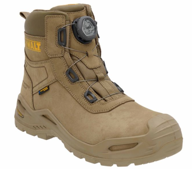 Dewaltlander Boa Esd Safety Boots, Stone Size 10