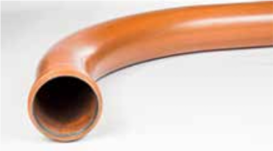 Sewer 110mm x 22.5 Degree Long Radius Bend Single Socket