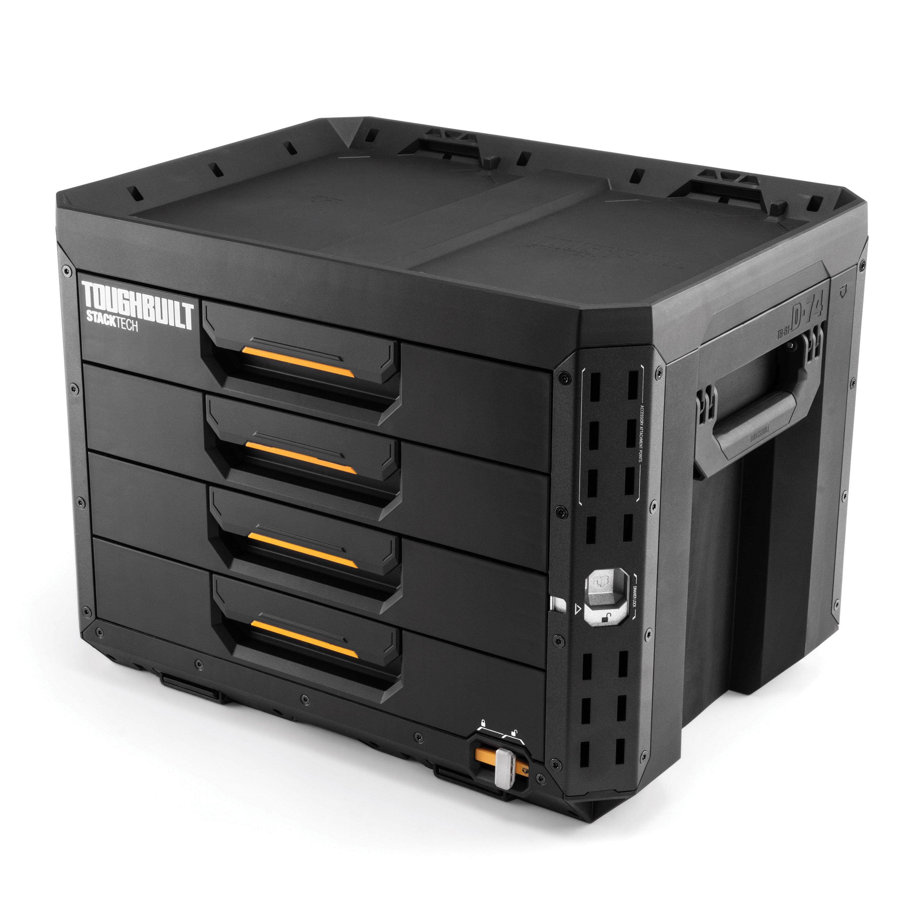 Stacktech XL 4-Drawer Locking Box