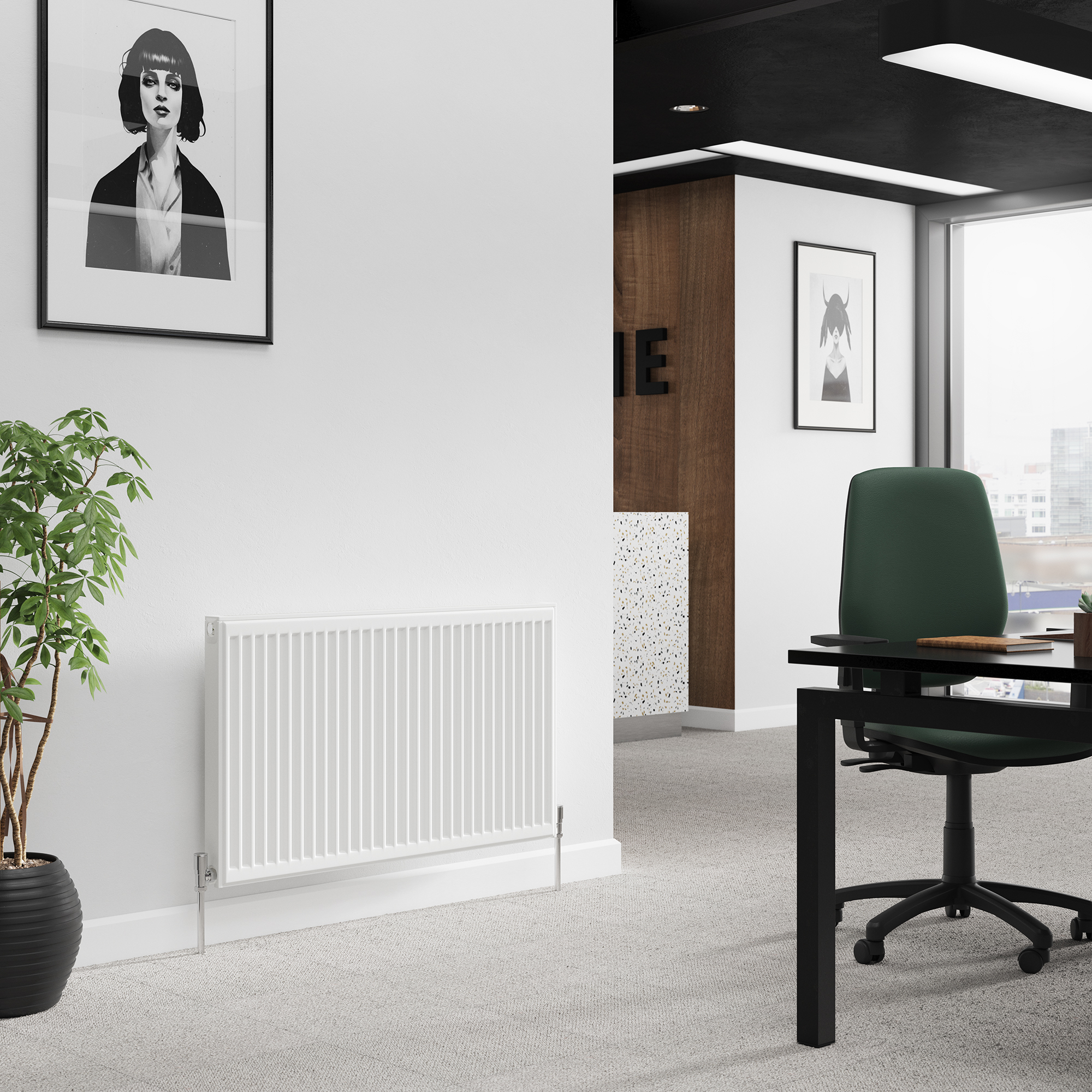 Thermoplus Double Panel Radiator 600mm x 1000mm