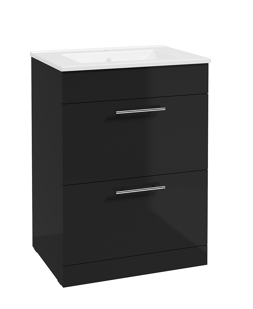 Strata 60cm Two Drawer Vanity Unit