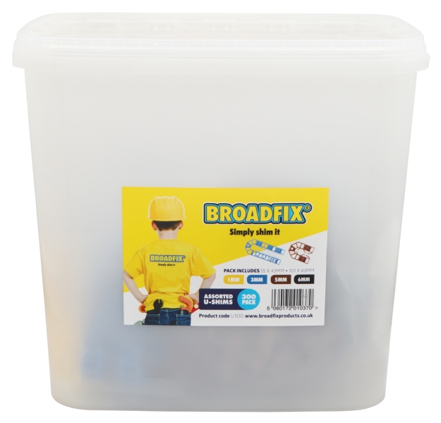 Broadfix U Packer (Mixed Bag 200 Piece)
