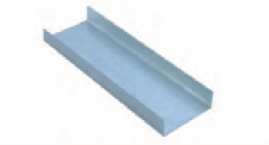SFS 62mm U Track 3000mm 0.5 Gauge