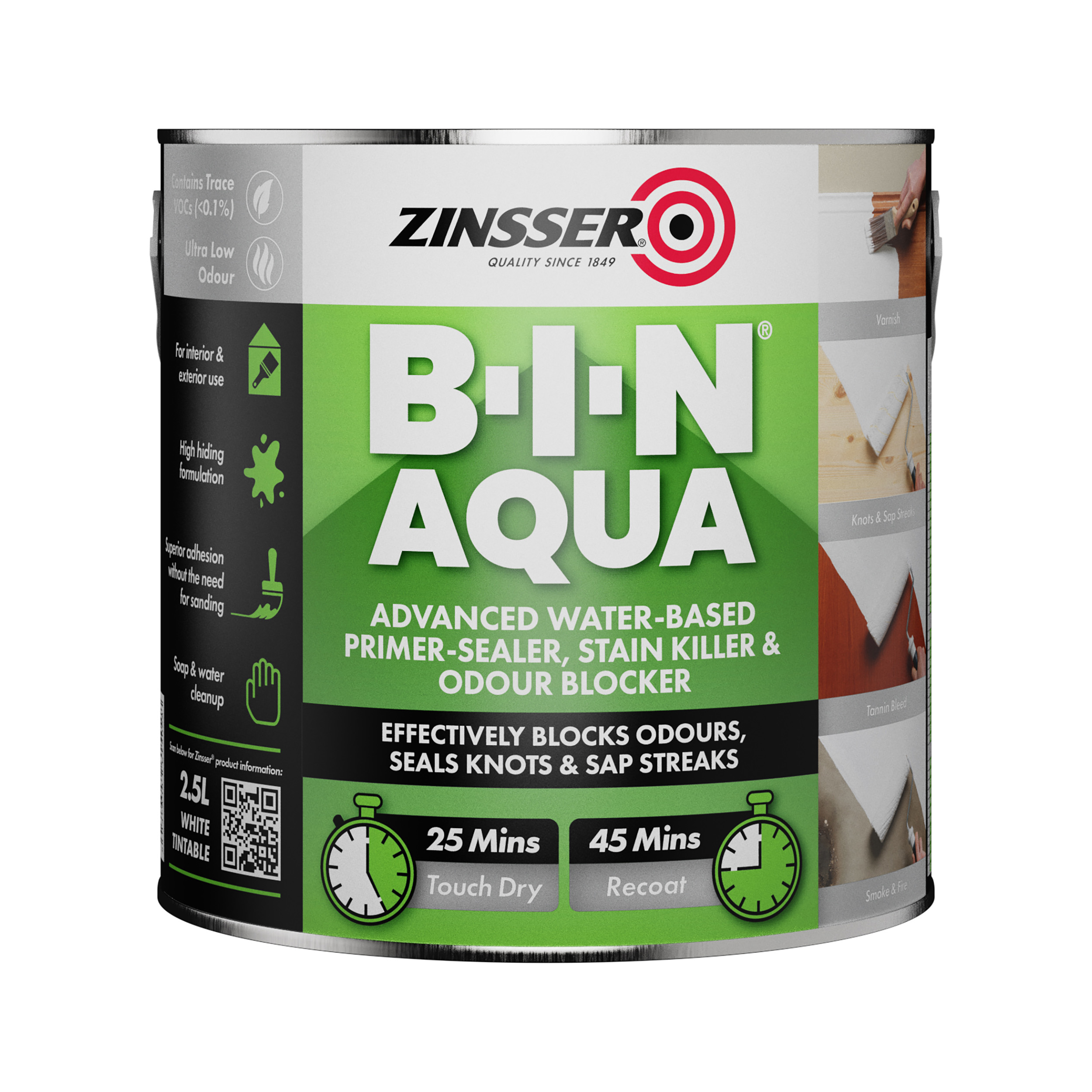 Zinsser B-I-N Aqua 2.5l