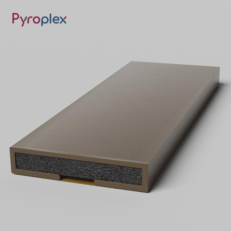 Pyroplex 15mm x 4mm x 2.1m Fire Seal Brown