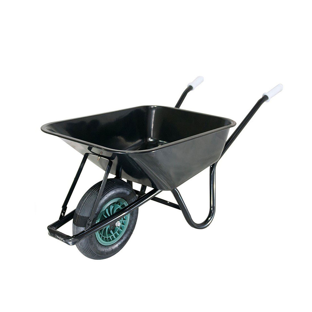 100 Litre Black Builders Wheelbarrow | WB5008B