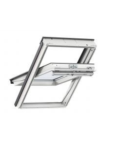 Velux Centre-Pivot Roof Window White Poly - GGU CK04 0070 - 550mm x 980mm