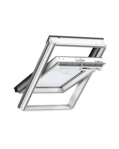 Velux Centre Pivot Roof Window GGL PK04 2070 -  White Painted - 940mm x 980mm