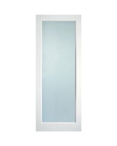 Indoors Kenmore Opaque Glazed Shaker Door - White - 80 Inch x 32 Inch (2032mm x 813mm)