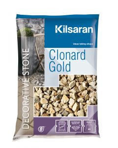 Kilsaran Clonard Gold Decorative Stone 20mm - Small Bag 25kg