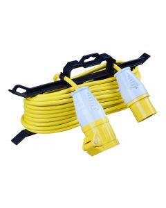 Masterplug 15 M 16a 110v Lead + Cable Tidy