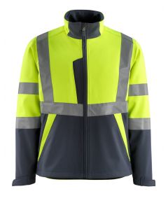 Mascot Kiama Hi-Vis Softshell Jacket Yellow S 15902-253-17010