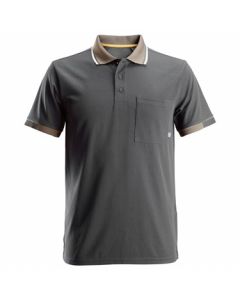 Snickers ARW 37.5r Polo Shirt - Steel Grey -Size Medium