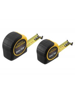 Stanley Fatmax Twin Pack Measuring Tapes - 5m & 8m