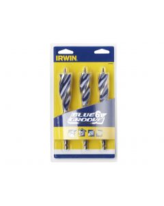 Irwin Groove Drill 3 Piece set with 6X Drill Bits - Blue 