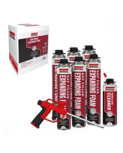 Soudal Gap Filler Expanding Foam Kit - Promo 2 for 89.99 