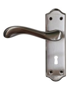 Ashfield & Co Landsdowne Door Handle Set Satin Nickle - 3 Sets For €80.02 Inc VAT