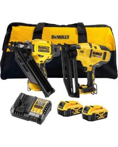 Dewalt 18v Xr Nailer Kit (Dcn930/Dcn660) 2 x 5ah Dewalt DCk246p2
