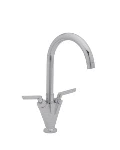 Lever Sink Mixer Lev104/Br Brushed Chrome