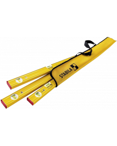 Stabila 80 AS Pro Level Set - Comes with 3 Spirit Levels and Case