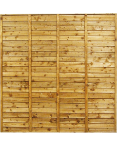 Coolrain Shiplap Fence Panel - 1.5m x 1.8m-