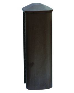 Eco Composite Post 8ft Walnut