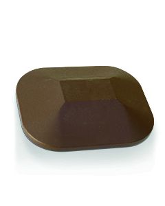 Eco Fence Post Flat Cap Grey