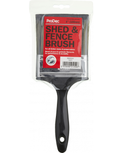 Prodec Flat Shed & Fence Brush - 4"